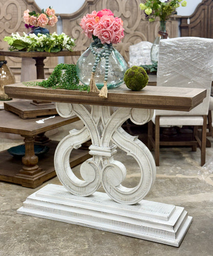 Harp Entryway-White Wheat/Sandstone