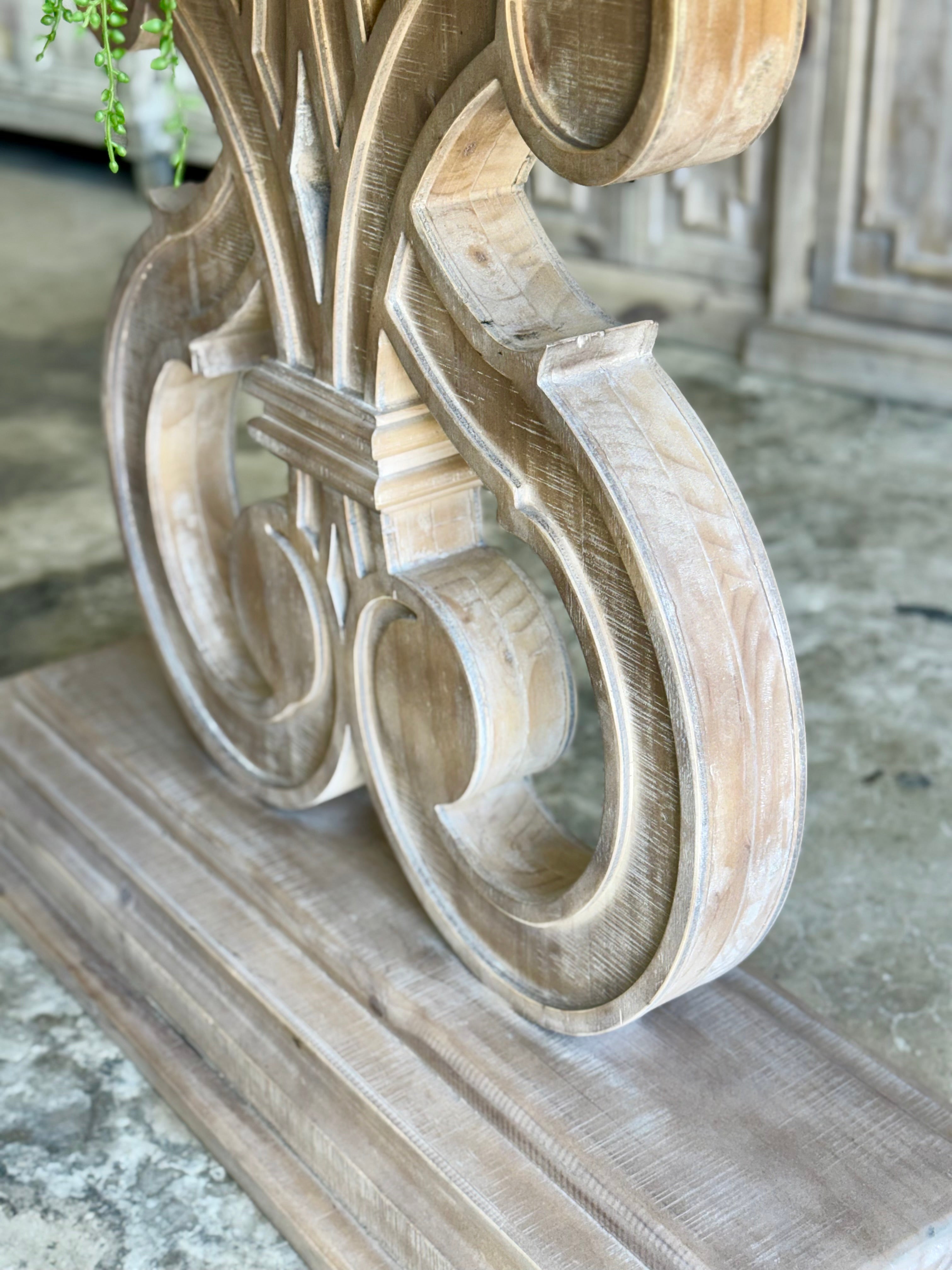 Harp Entryway-Soft Drift/Honeywood