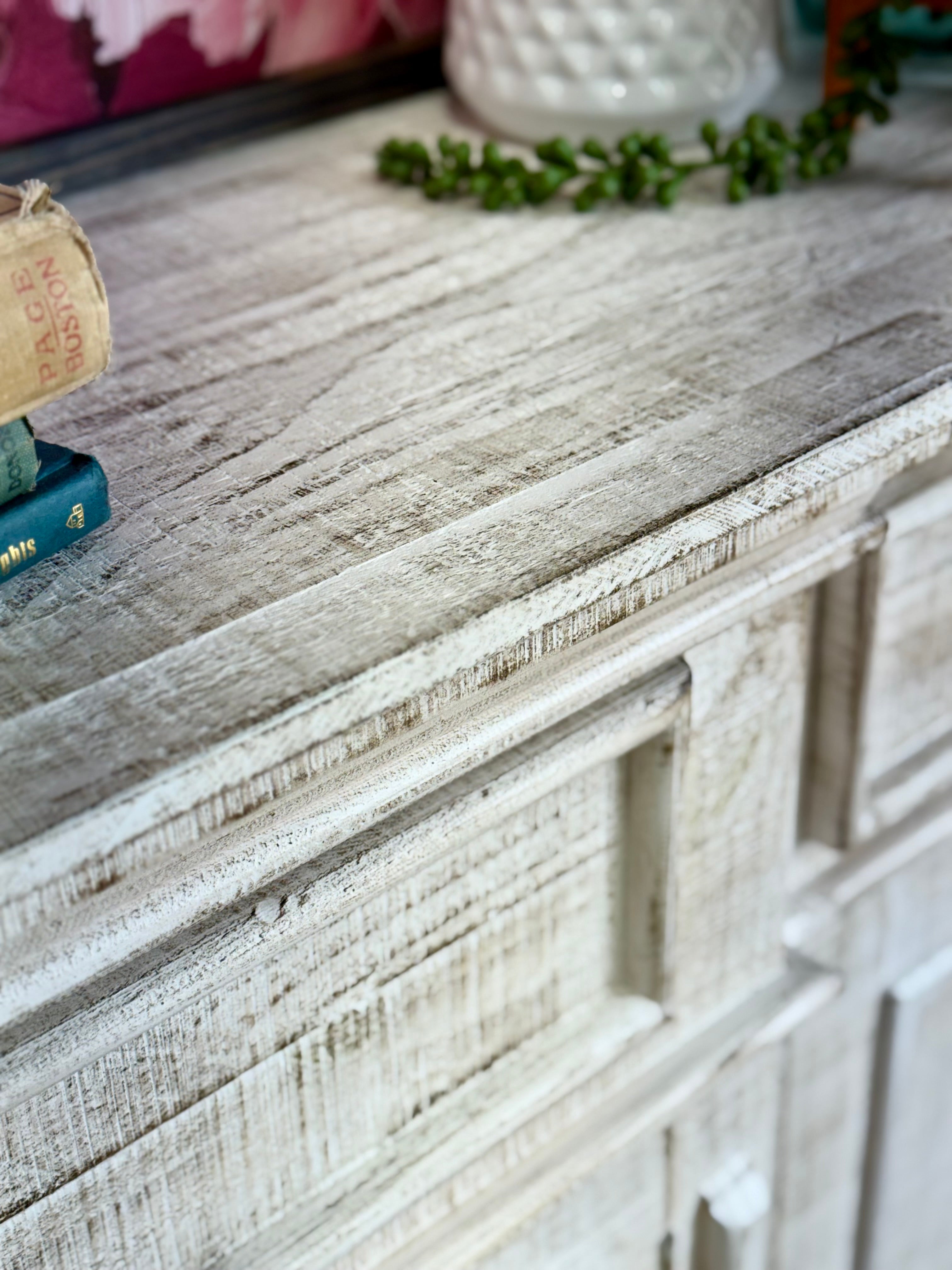 Lindsey 4-Door Console-Toasted Wheat