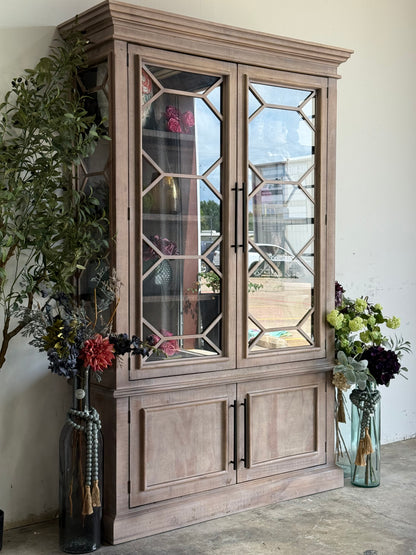 Eden Vitrine-Soft Drift/Honeywood™