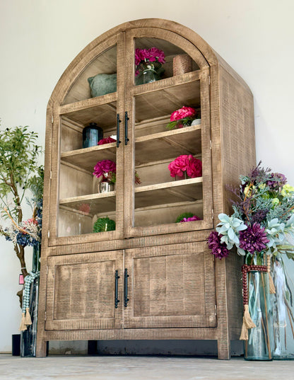 Rose Domed Vitrine-Sandstone