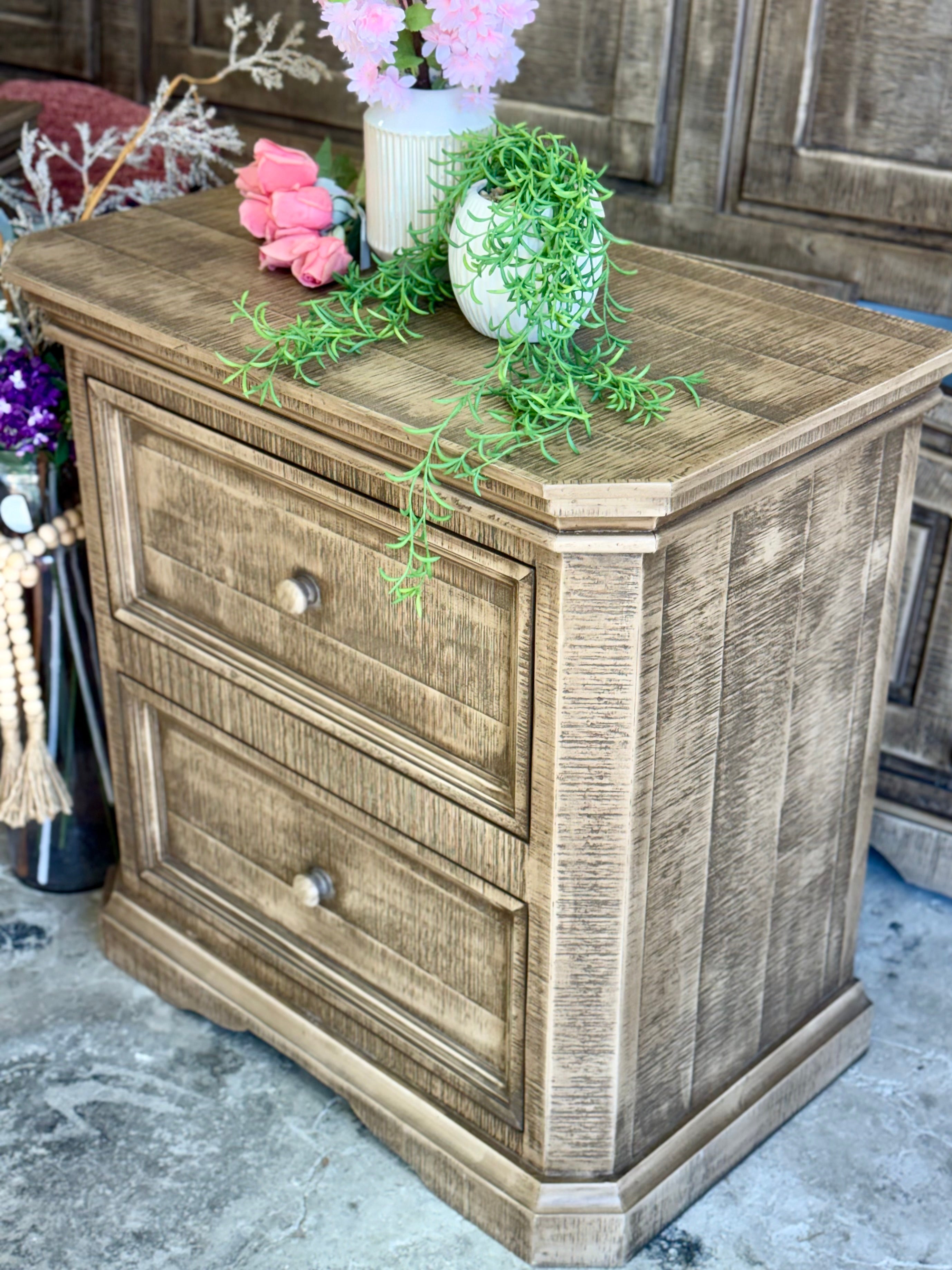 Eden Nightstand-Sandstone