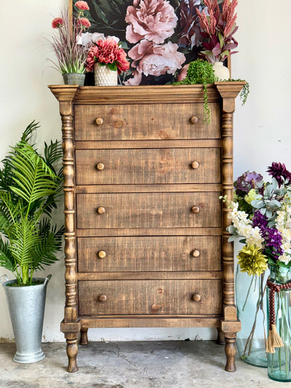 Madison Chest of Drawers-Timber