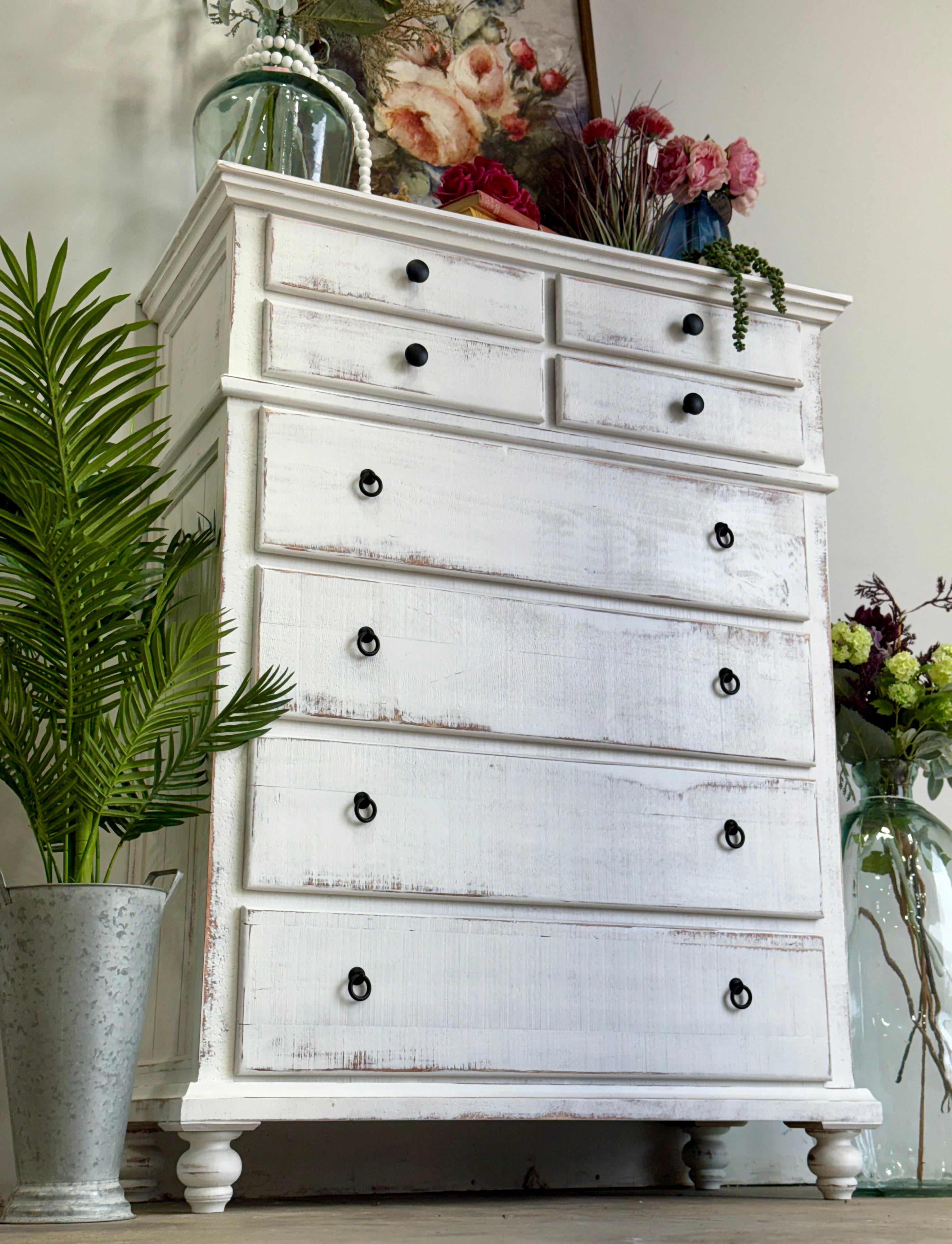Delaney Chest of Drawers-Whisper White