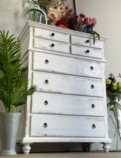 Delaney Chest of Drawers-Whisper White