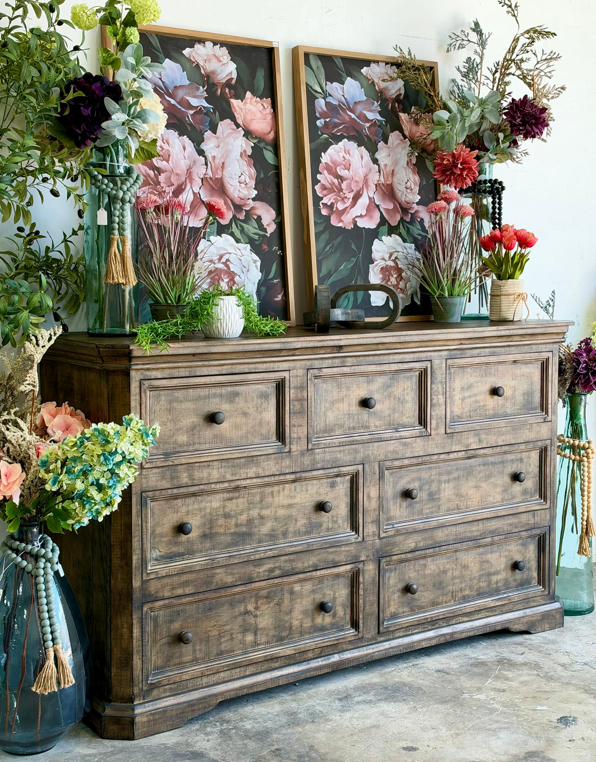 Eden Dresser- Pecan