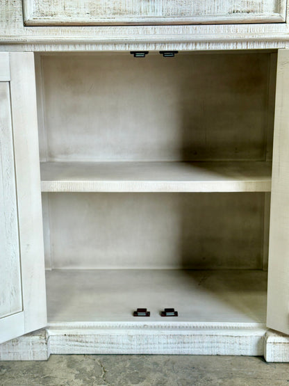 Lindsey 4-Door Console-Toasted Wheat