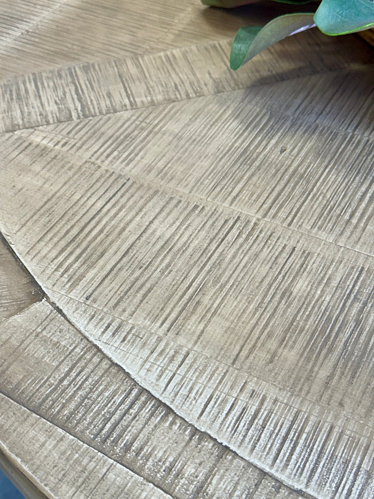 Clara 47" Round Dining Table-Cappuccino