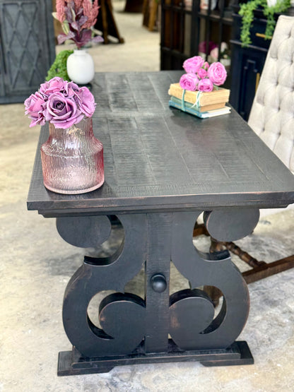 Harpwell Desk-Handrubbed Black