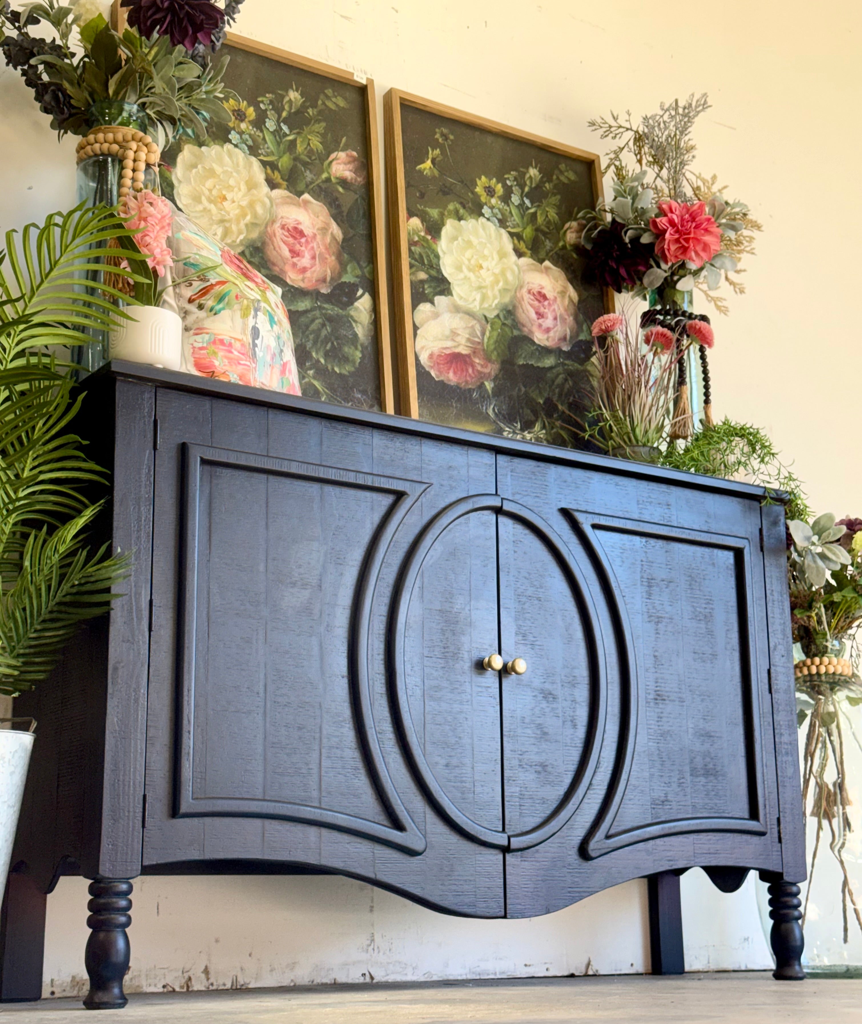 Natty Console- Midnight Blue