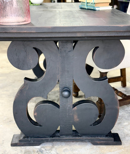 Harpwell Desk-Handrubbed Black