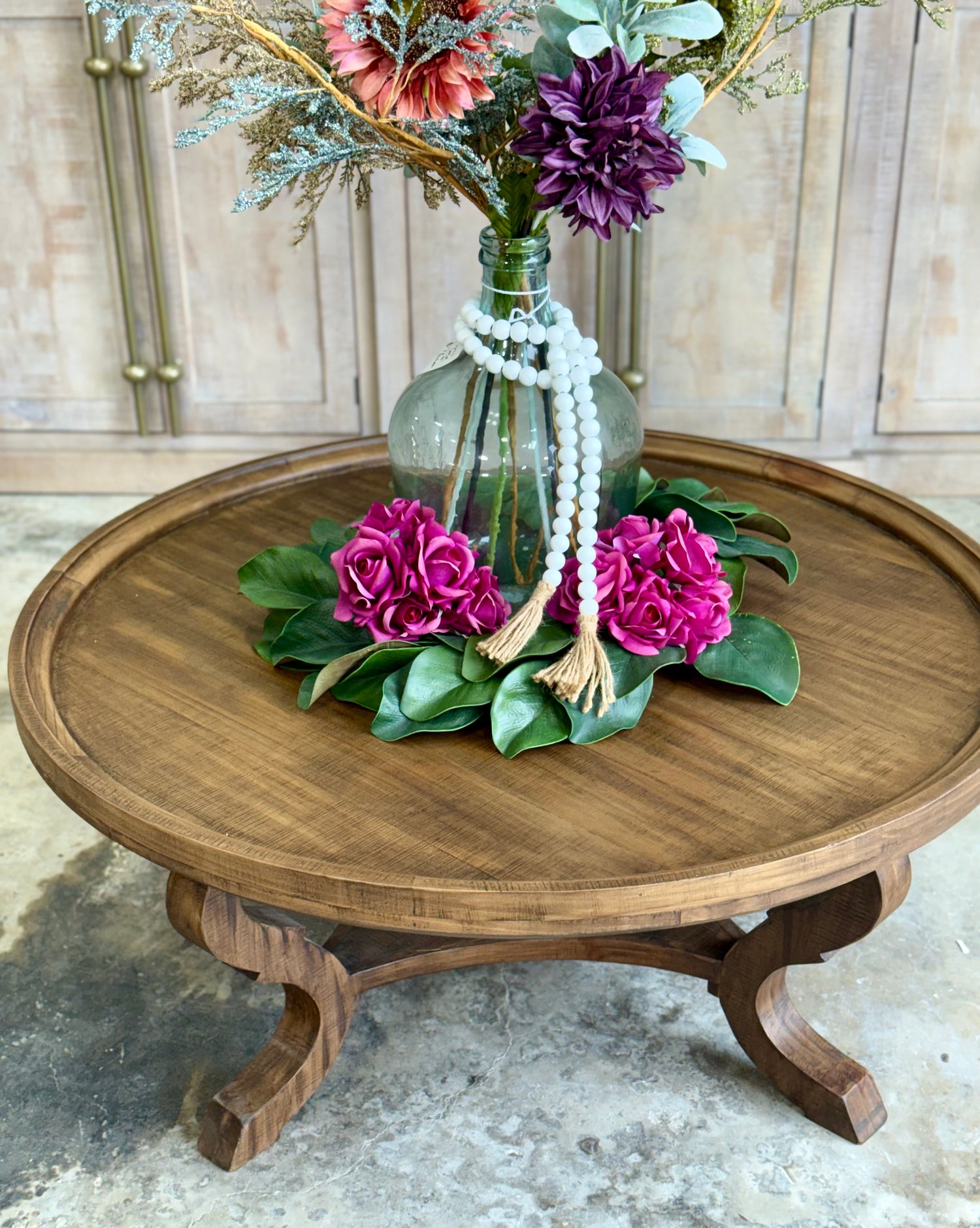 Delaney Round Coffee Table-Timber™