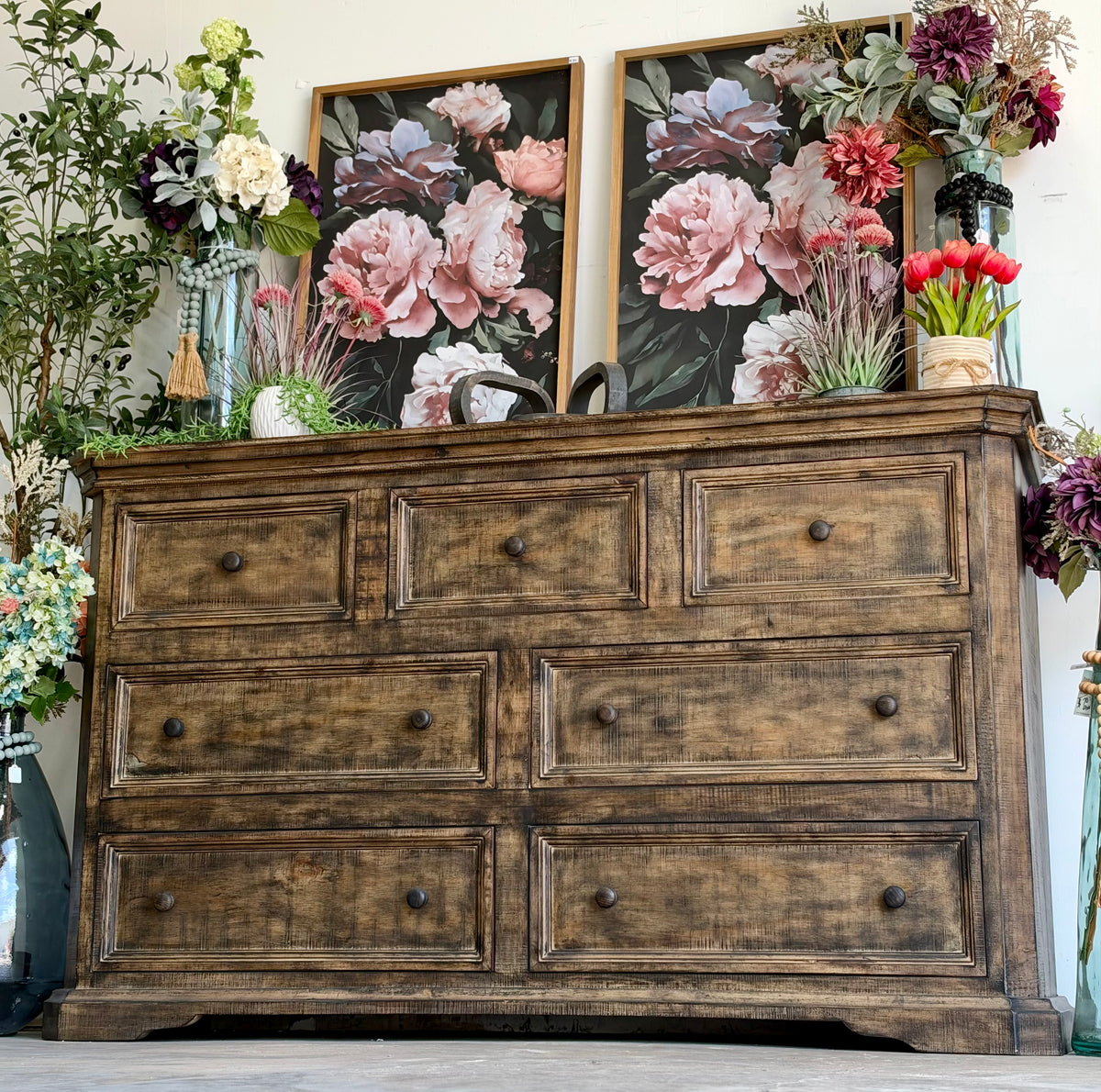 Eden Dresser- Pecan