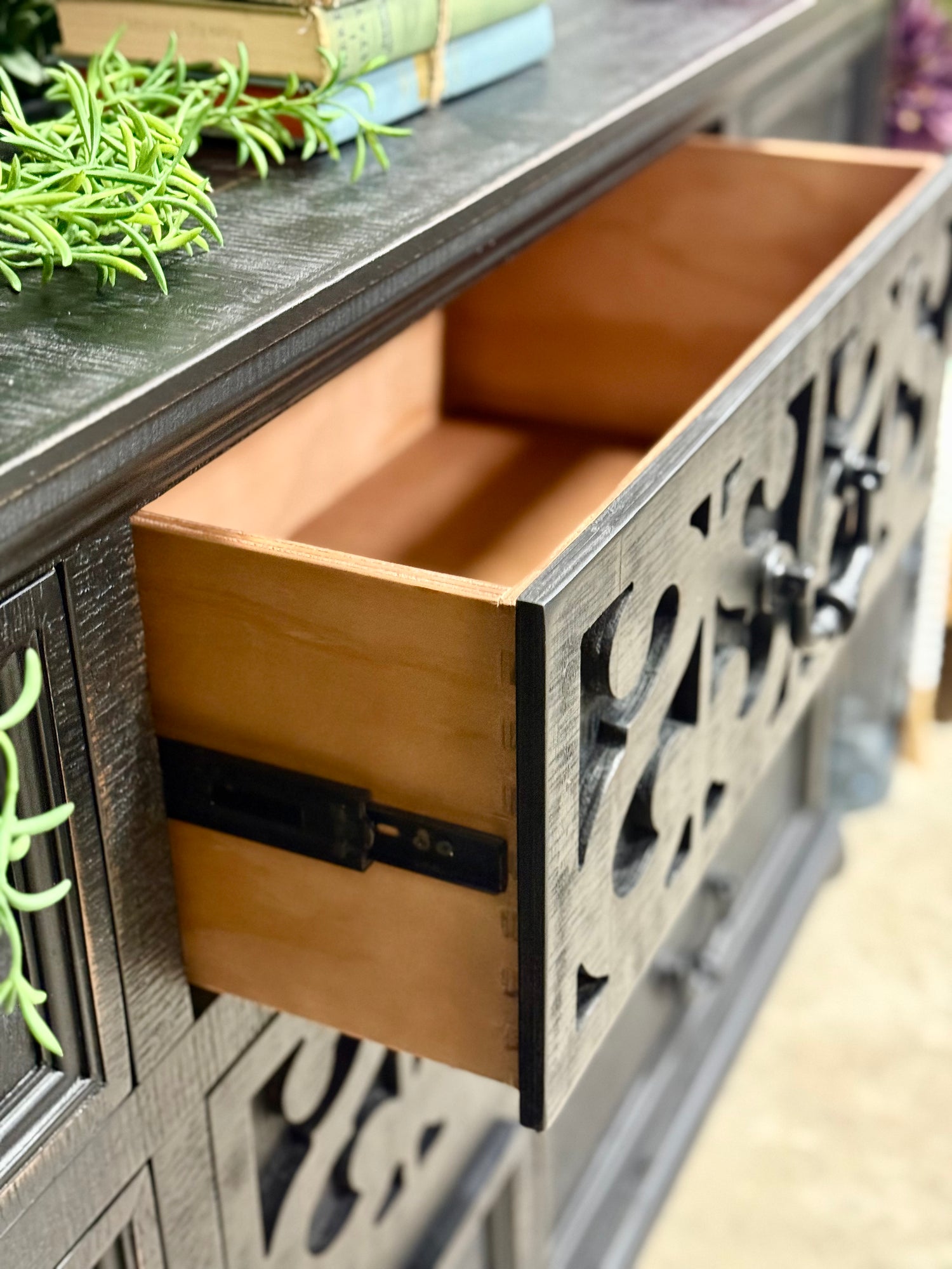 Harper Dresser-Handrubbed Black