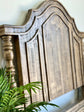 Bella Queen Arched Paneled Bed-Sandstone