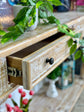 Eva Entryway/Sofa Table-Glass White