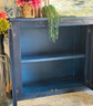 Jade 4-Door Cabinet-Deep Blue/Gold