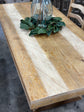 Trestle Table, 4 Wooden Chairs, Bench