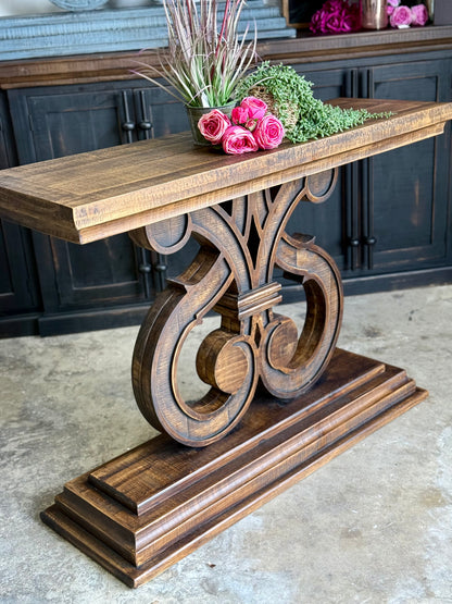 Harp Entryway-Pecan