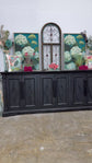 Chloe 6 Door Console-Handrubbed Black