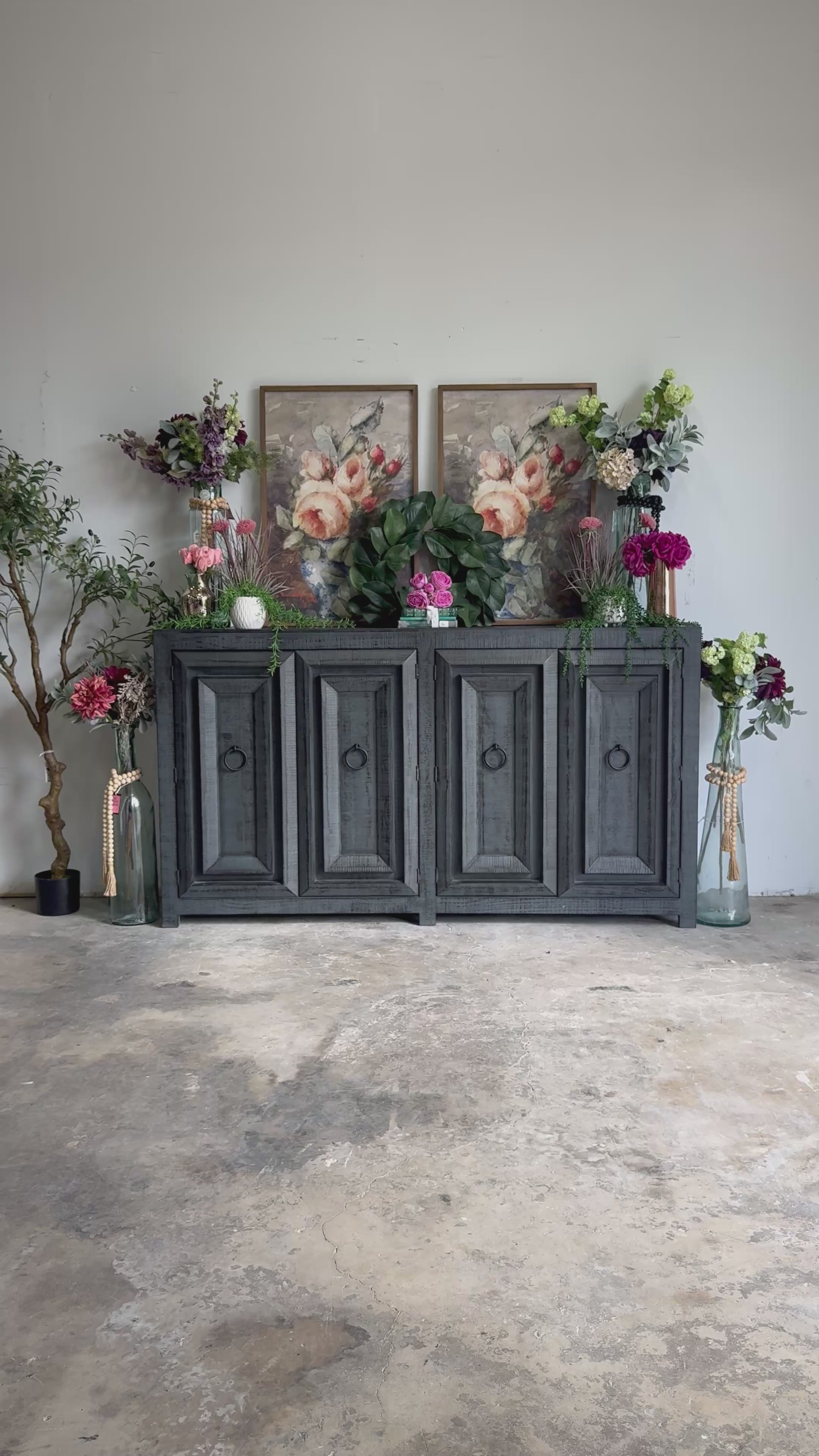 Imperia 4 Door Console-Blue Dusk