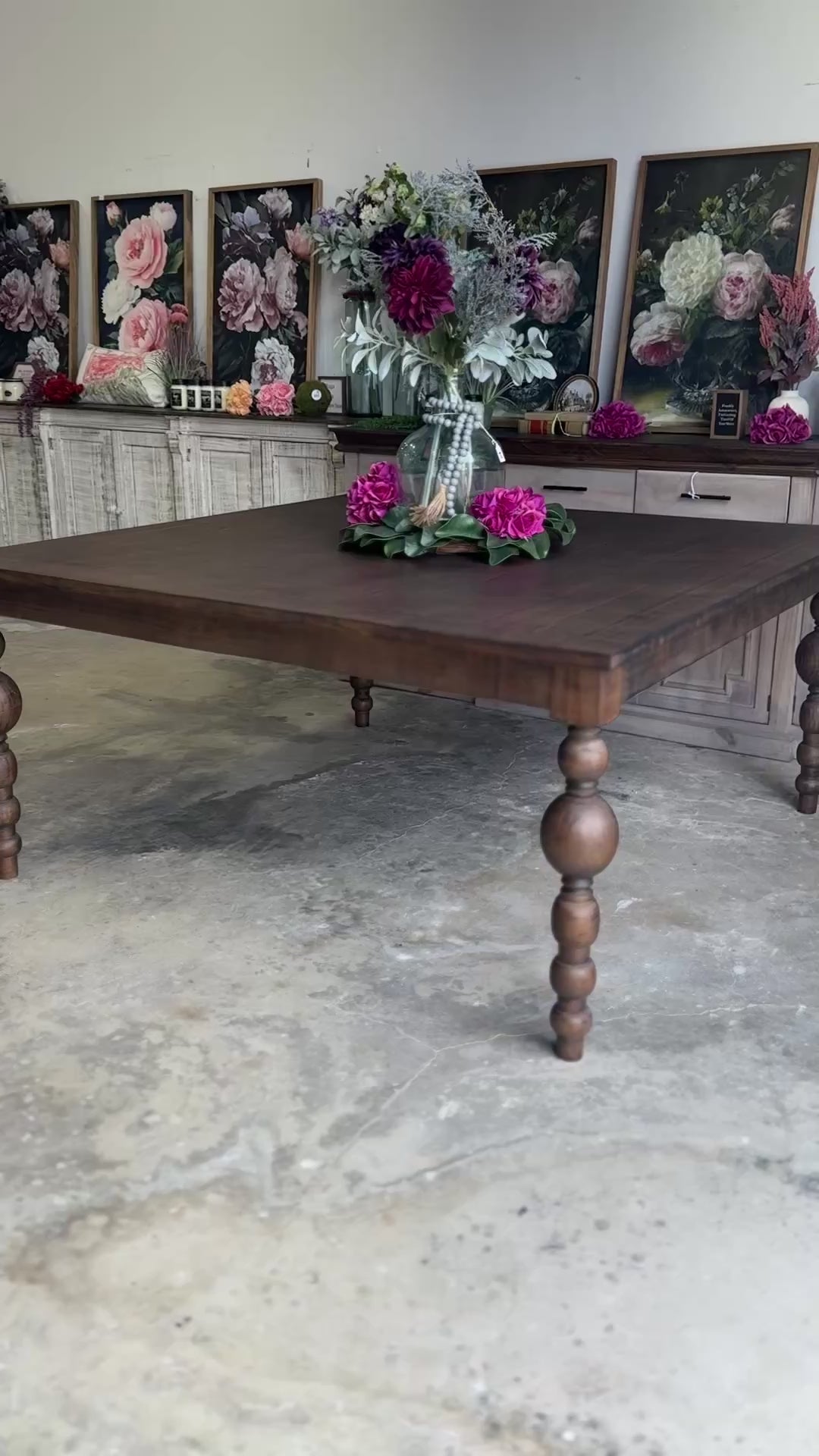 Sophie 66" Squared Dining Table-Honeywood™