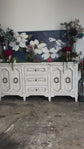 Cora Console-White Wheat/Gold