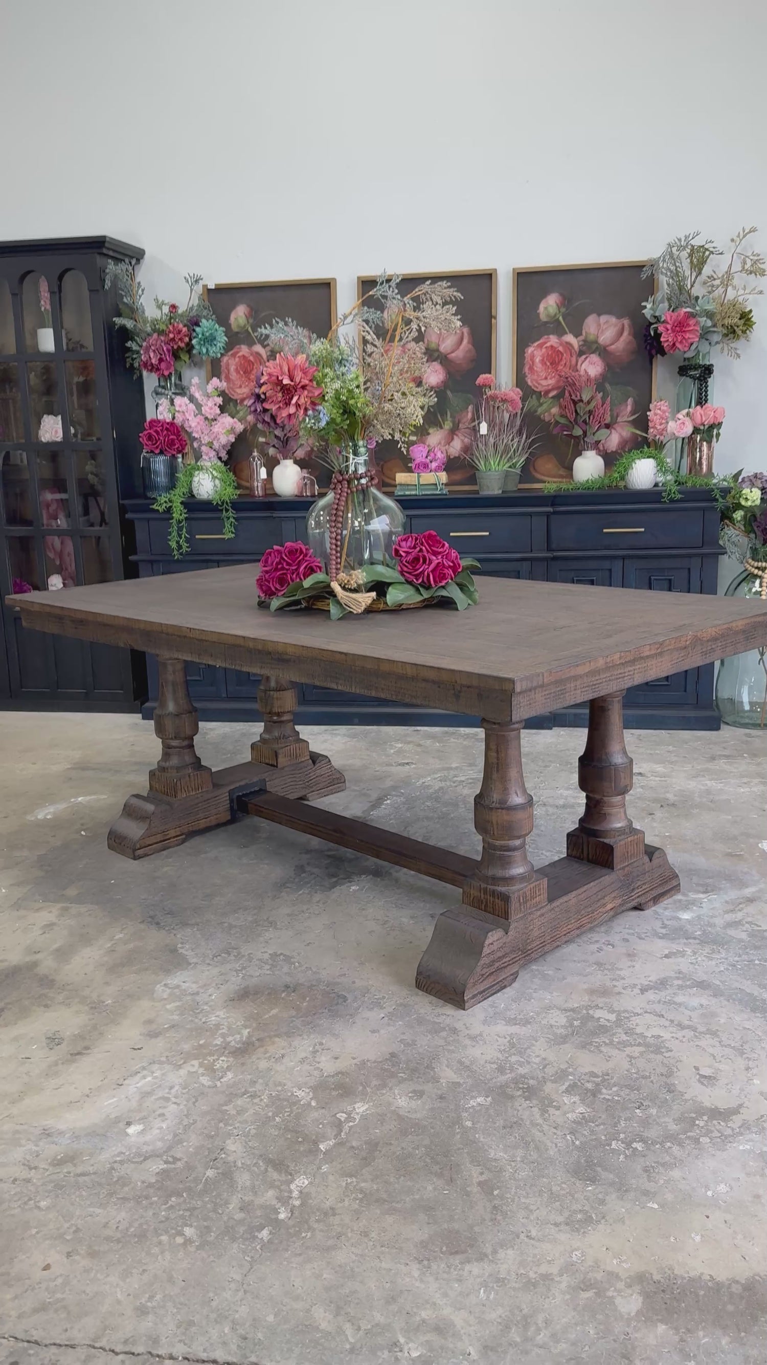 Ella 76" Dining Table With 6 Chairs-Honeywood™