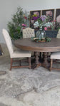 Kennedy 63" Round Dining Table-Honeywood
