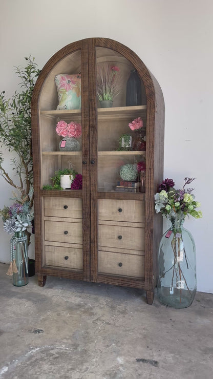 Melody Domed Vitrine-Honeywood™/Dove