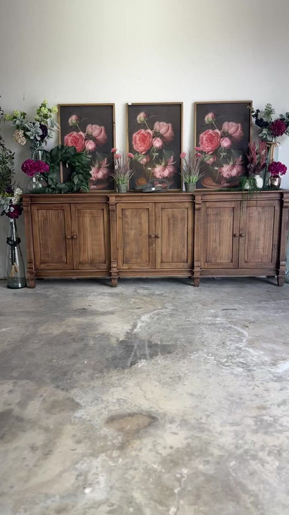 Allison 108" 6 Door Console-Timber