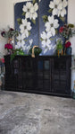 Emery 4-Door Console-Handrubbed Black