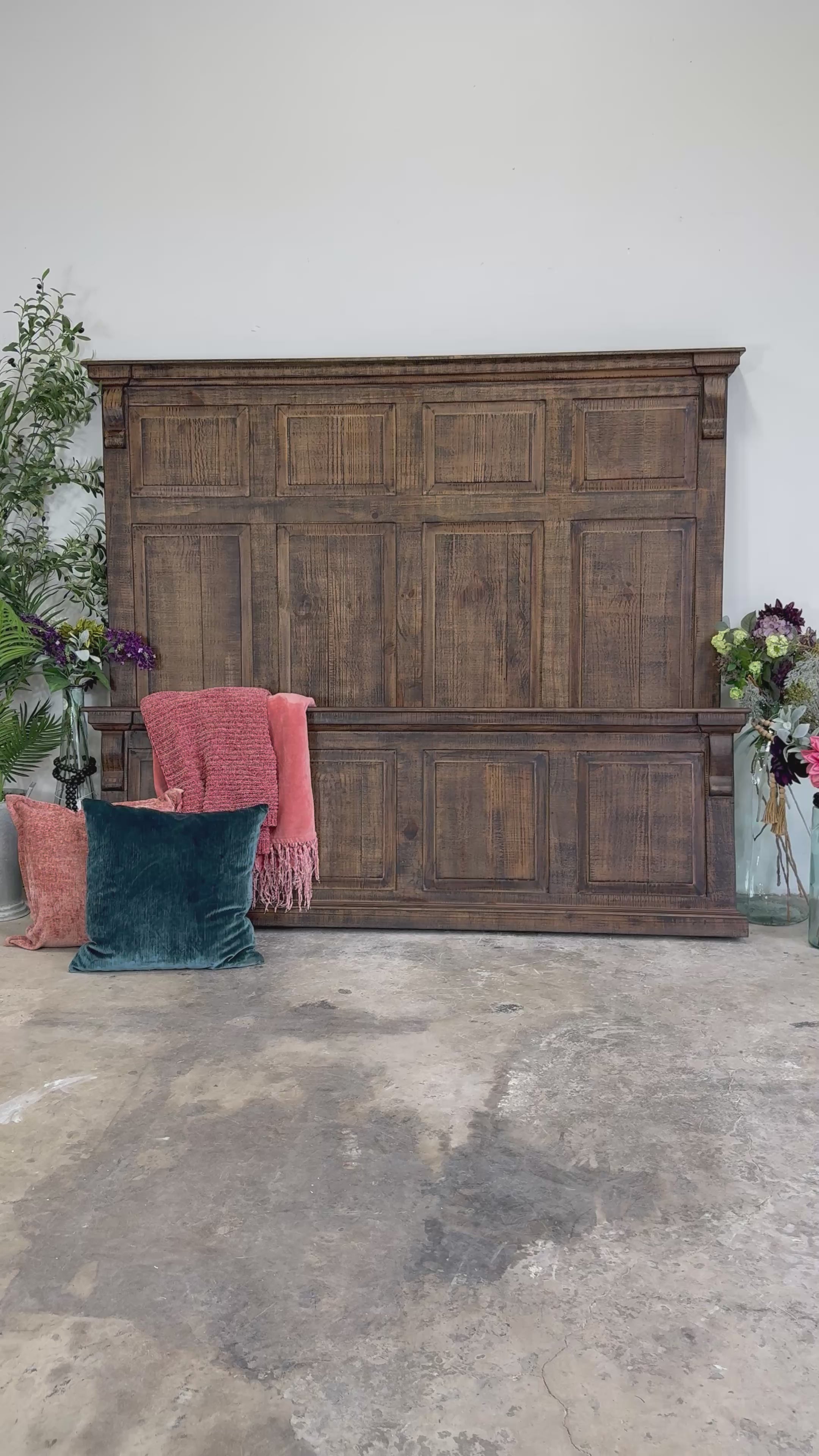 Jasmine King Bed-Honeywood™