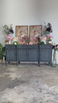 Celine 4 Door Console-Blue Haze