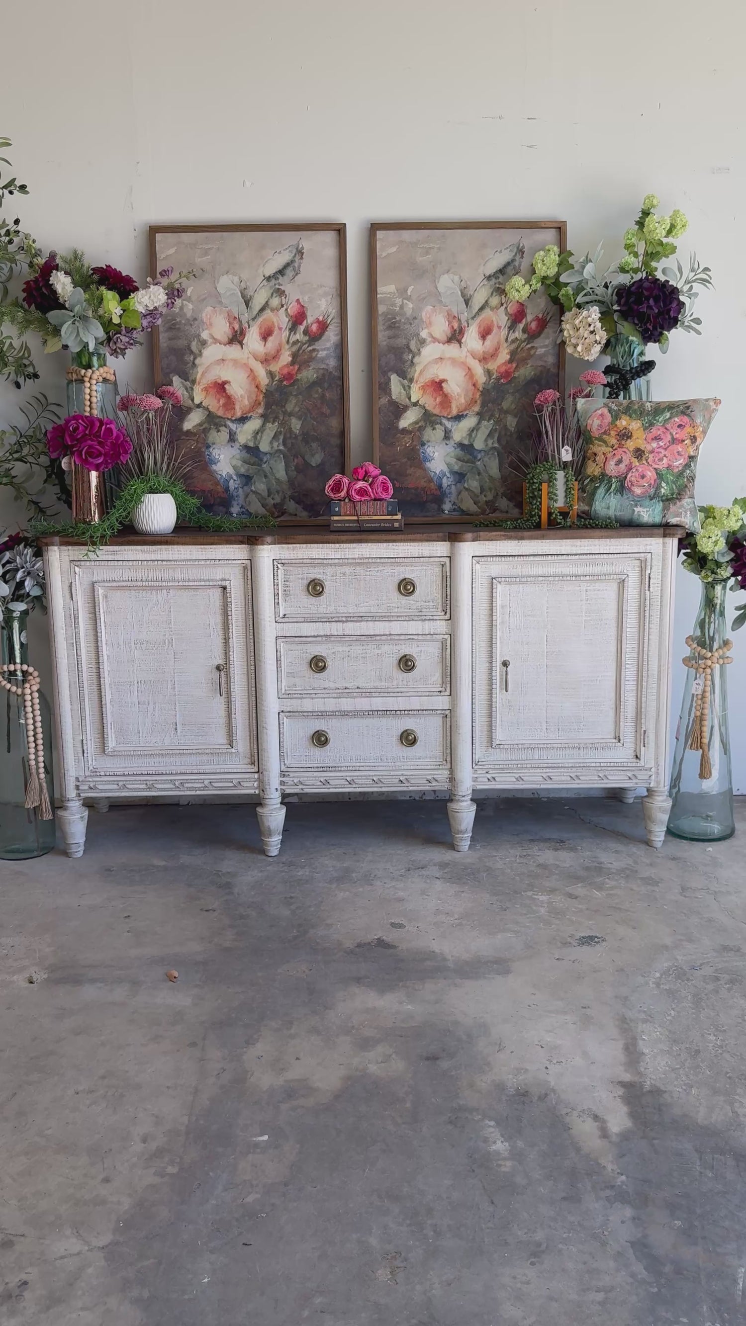 Juliette Console-Toasted Wheat/Honeywood™