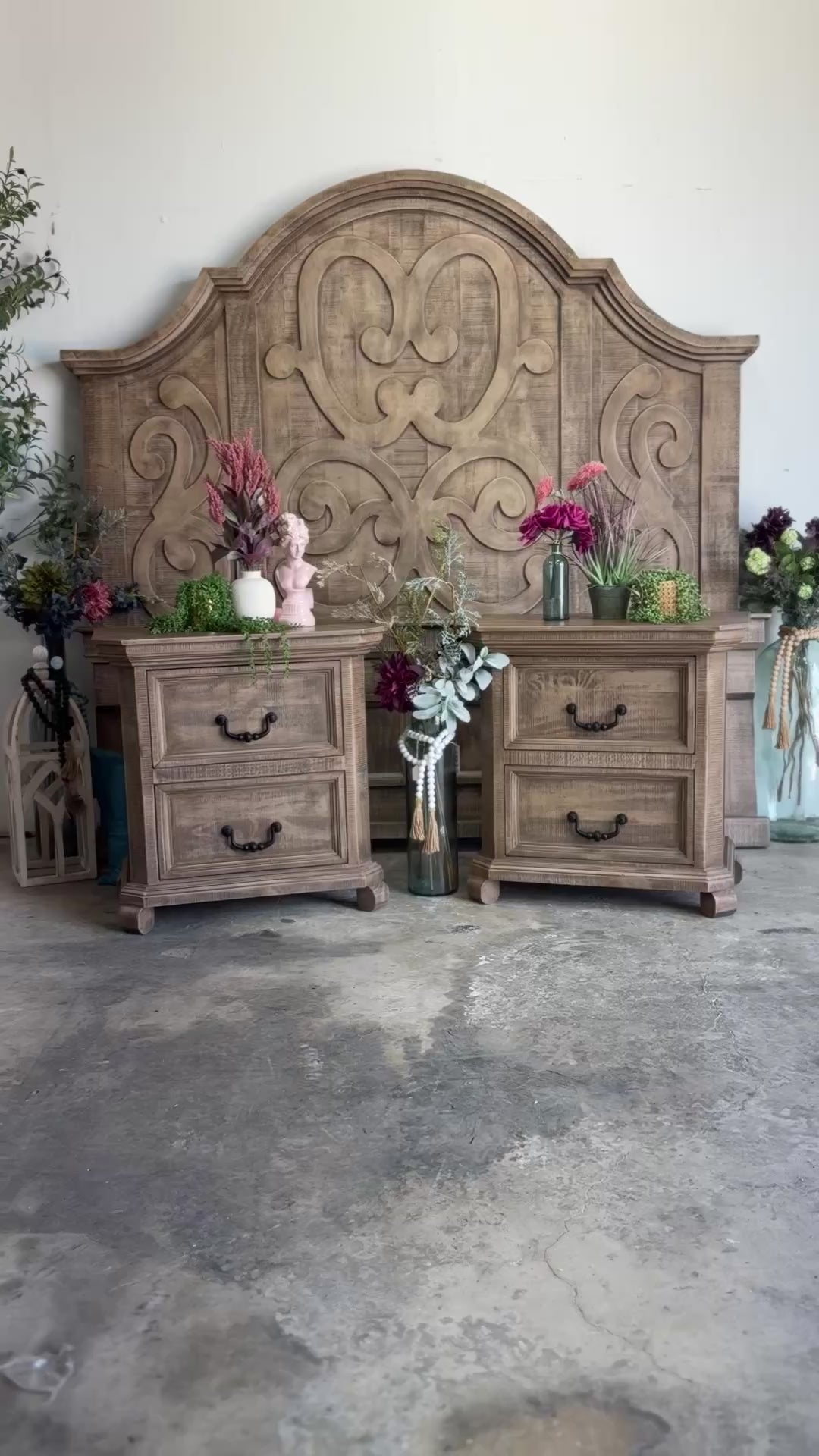 Harper Nightstand- Sandstone