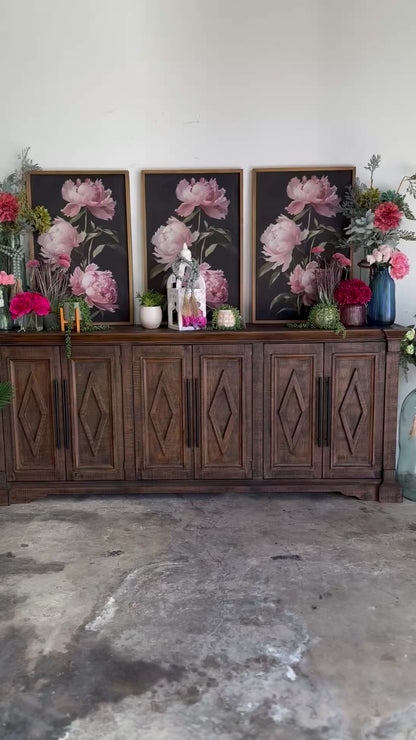 Chloe 6 Door Console-Honeywood