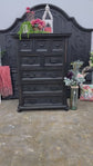 Harper Chest of Drawers- Handrubbed Black