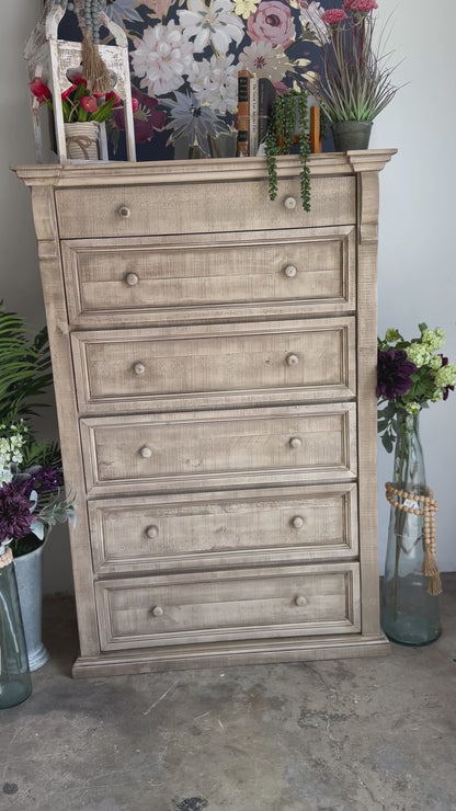 Jasmine Chest of Drawers-Dove