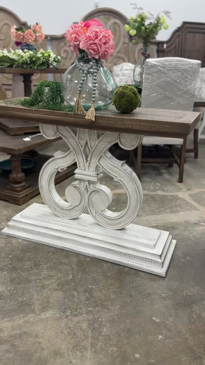 Harp Entryway-White Wheat/Sandstone