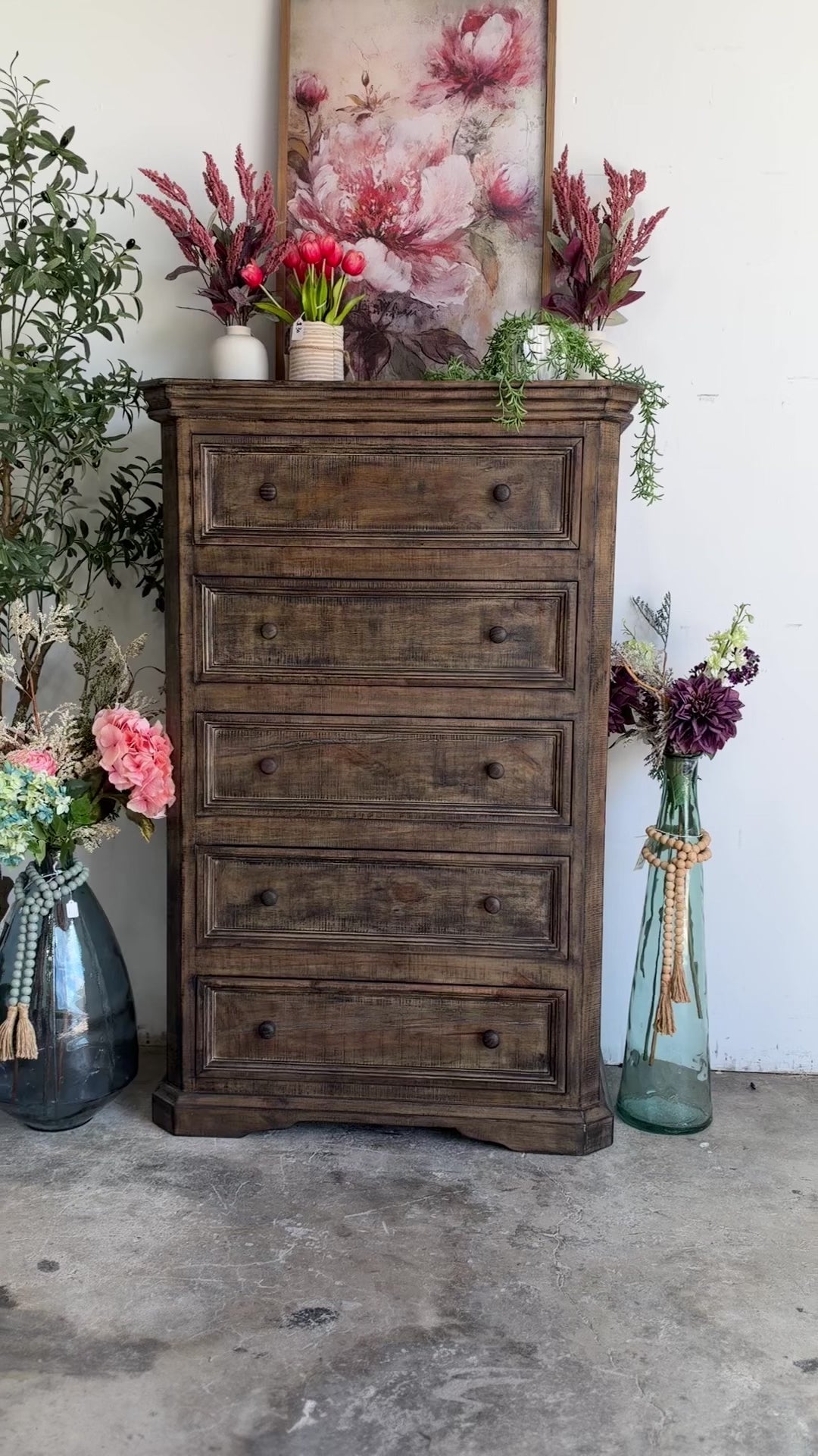 Eden Chest of Drawers-Pecan