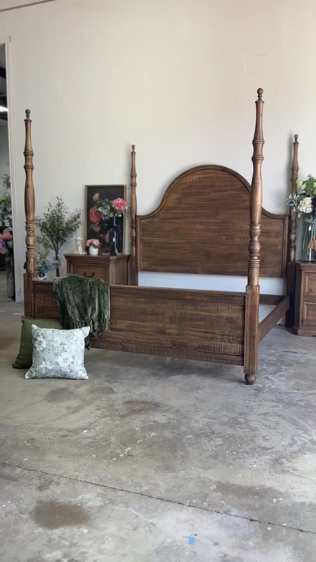 Willow King 4 Poster Bed-Timber™