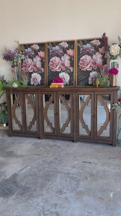 Morgan 6 Door Console-Honeywood