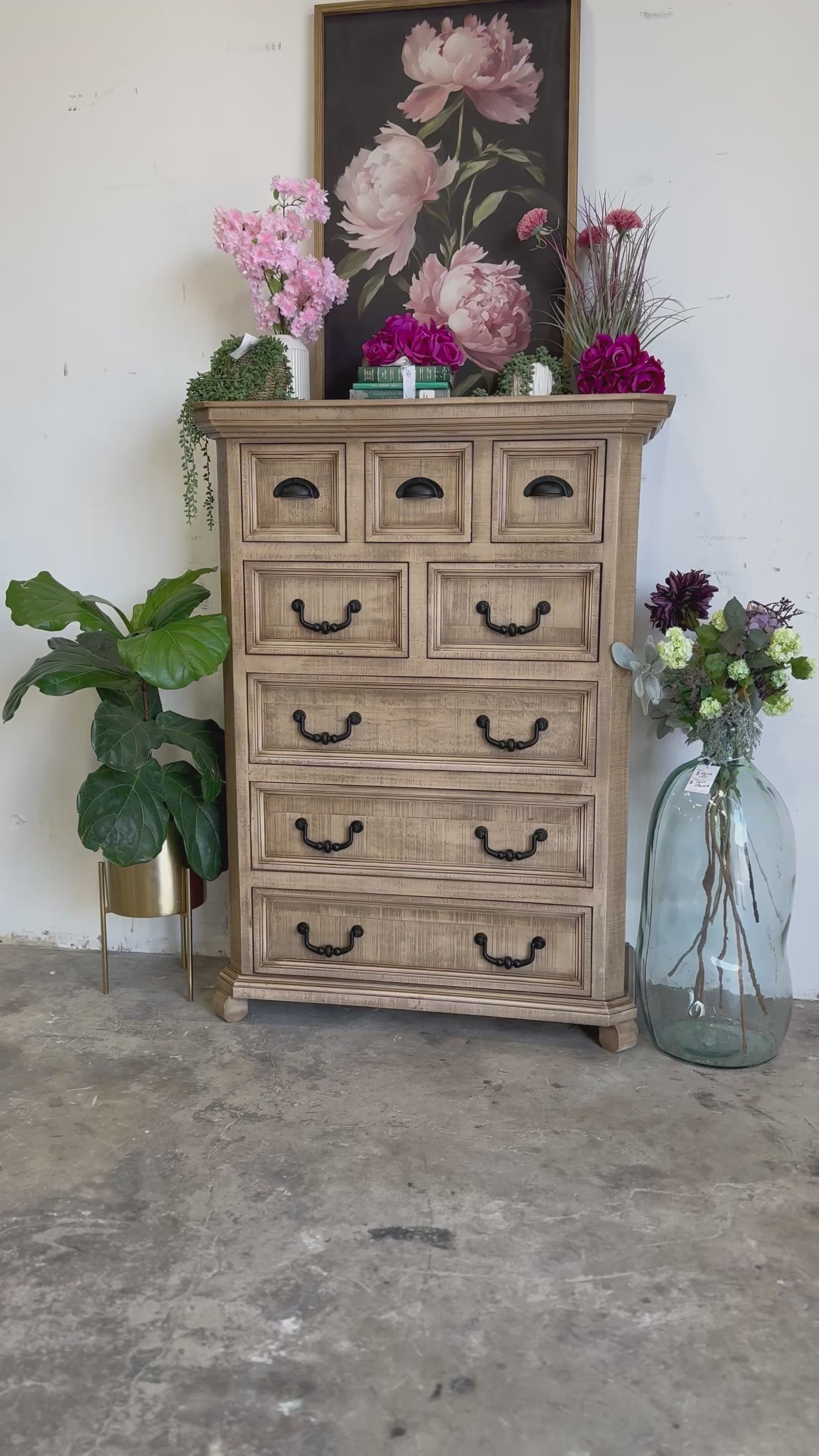 Harper Chest of Drawers- Cappuccino