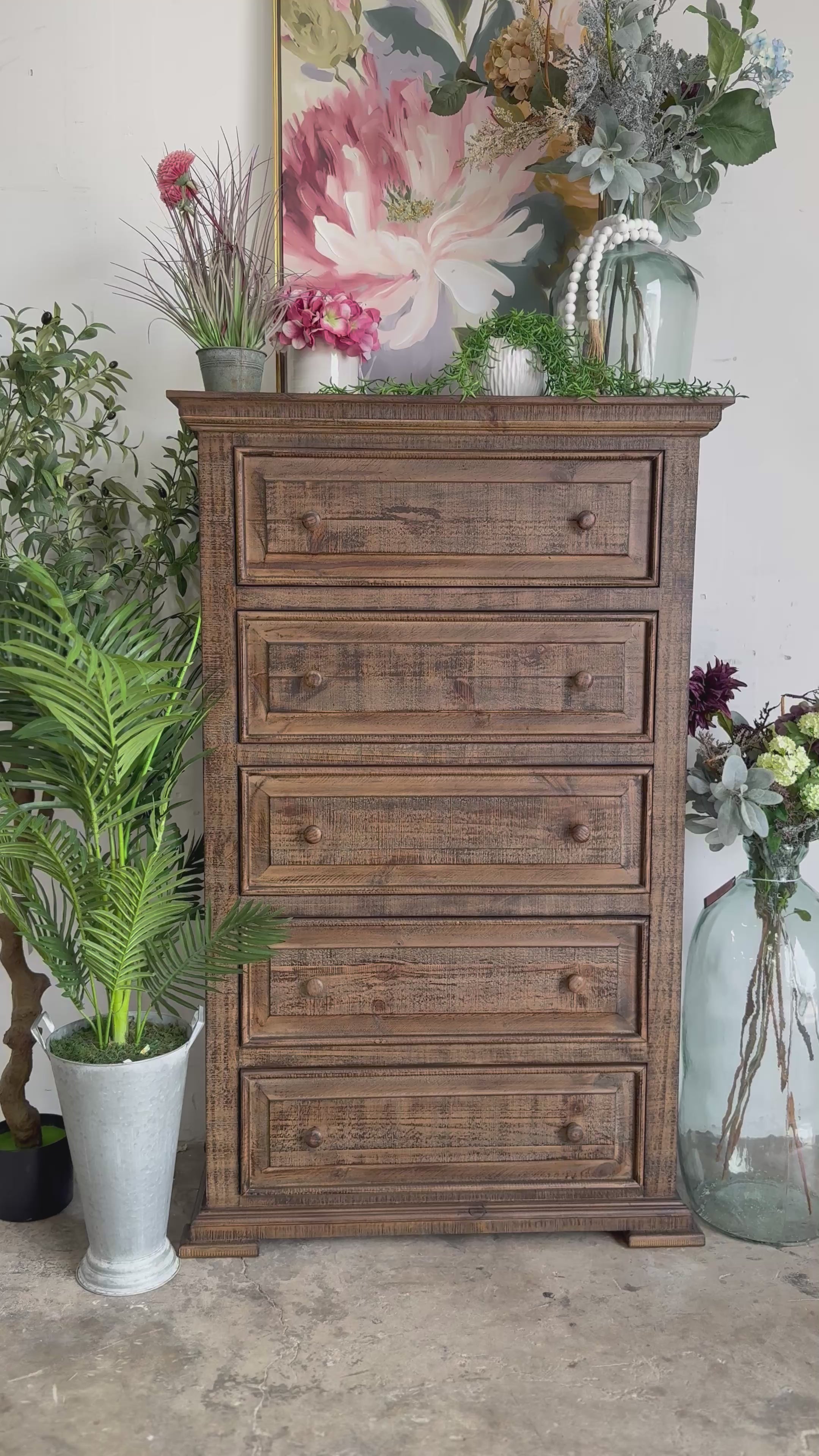 Charlotte Chest of Drawers-Light Honeywood™