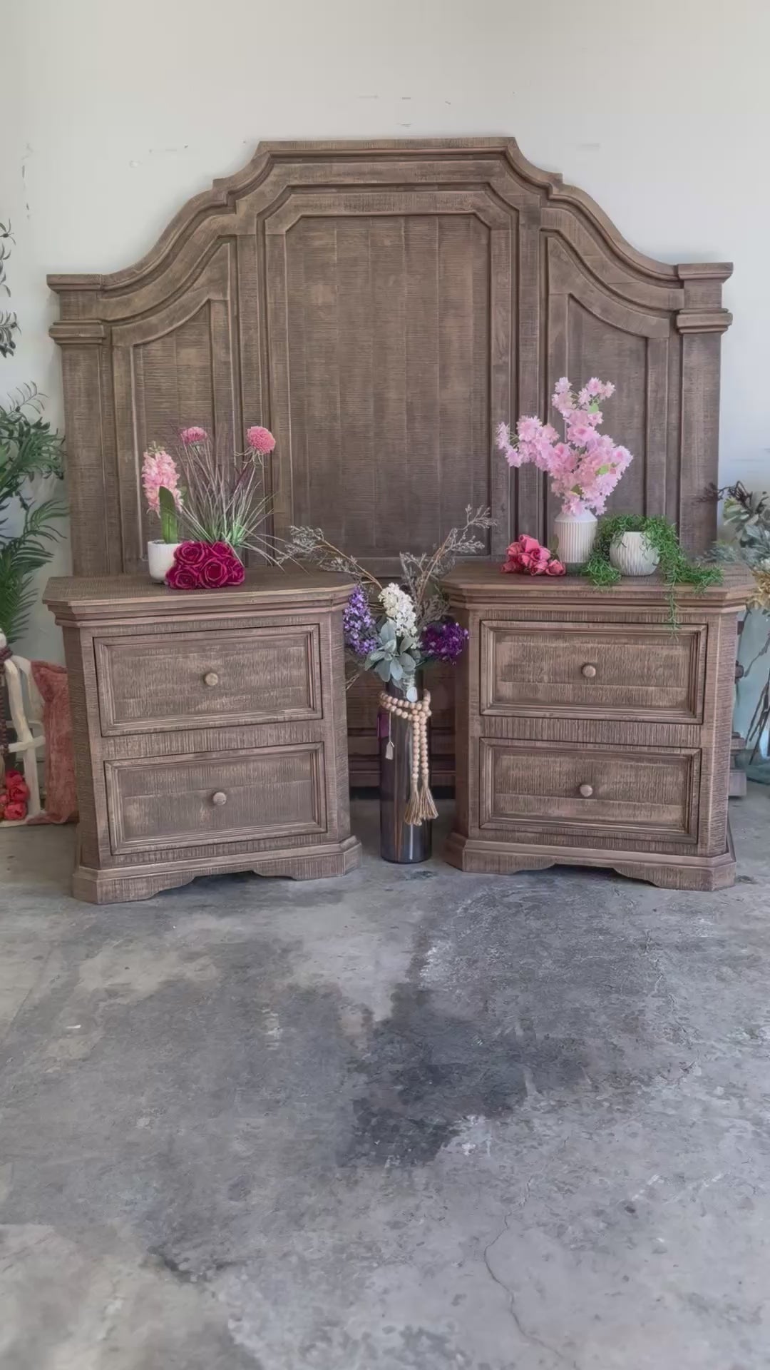 Eden Nightstand-Sandstone