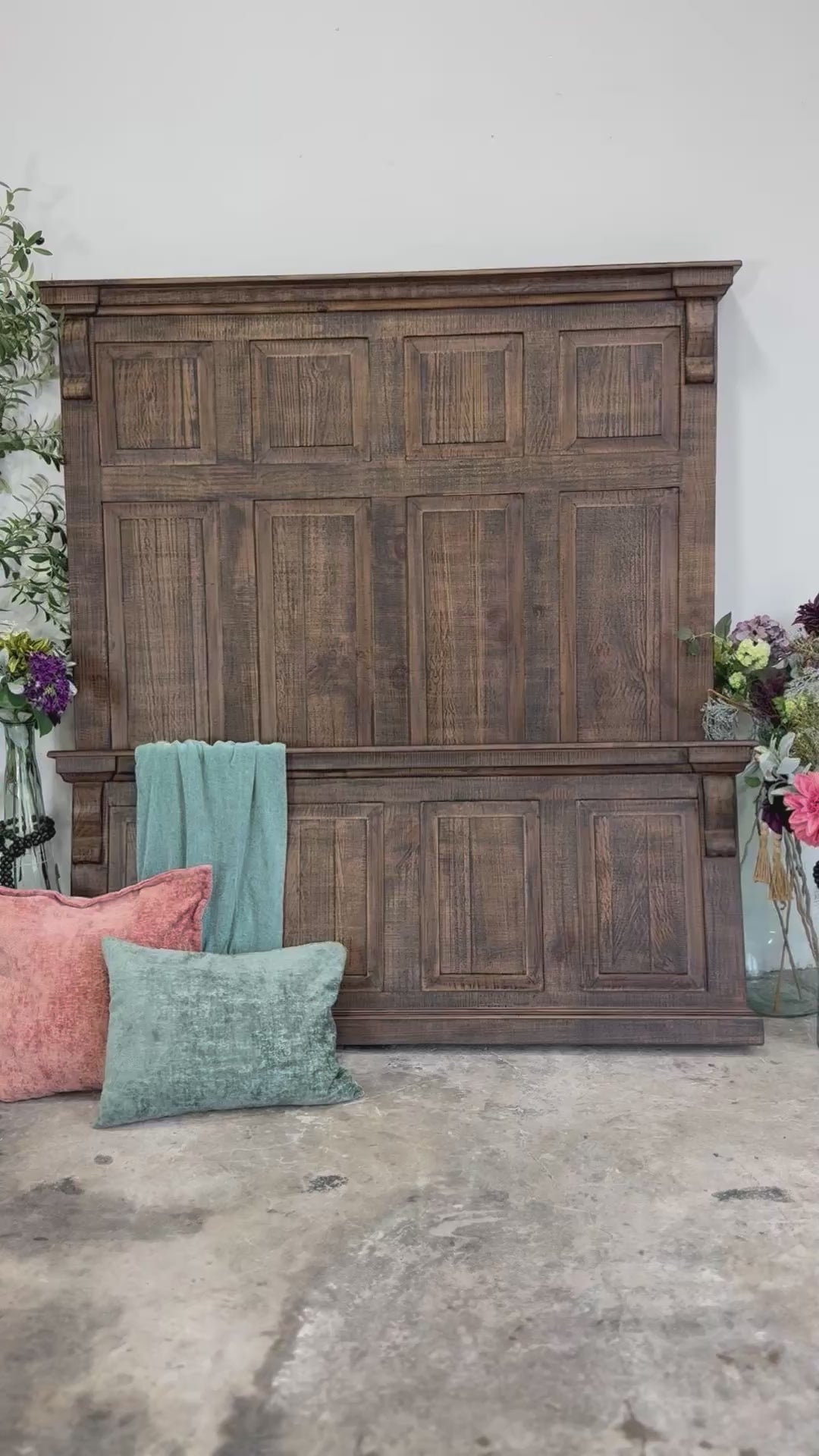 Jasmine Queen Bed-Honeywood™