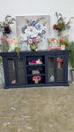 BLAKELY 4 Door Console-Deep Blue