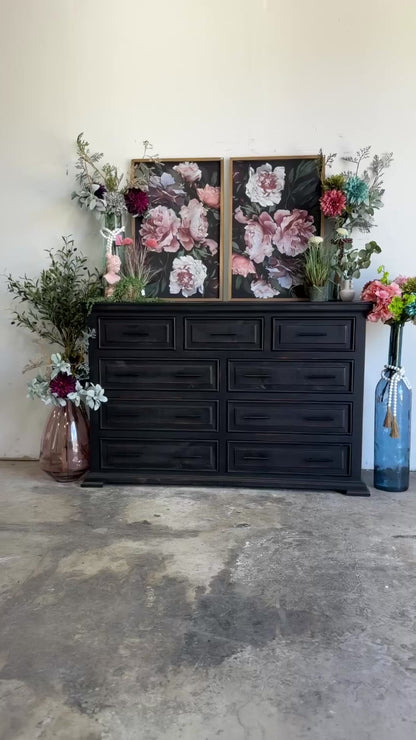 Jessica Dresser- Handrubbed Black