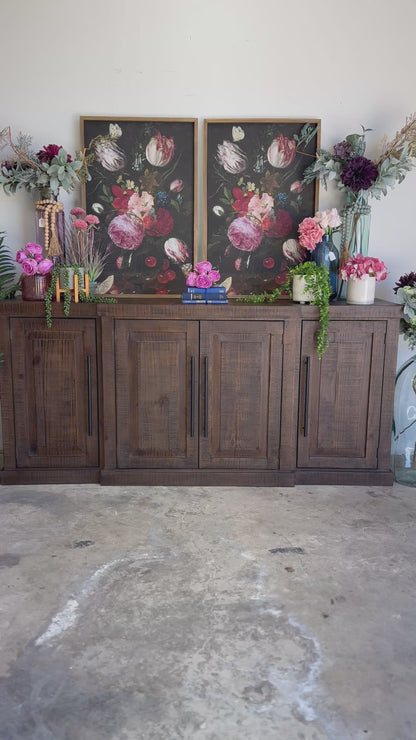 Cyra 4 Door Console-Honeywood